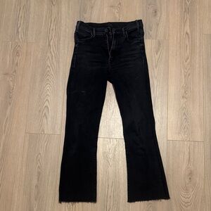 MOTHER Black Flare Women's Jeans